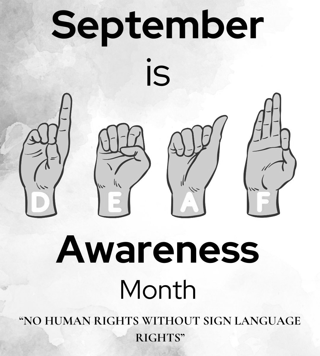No human rights without sign language rights
