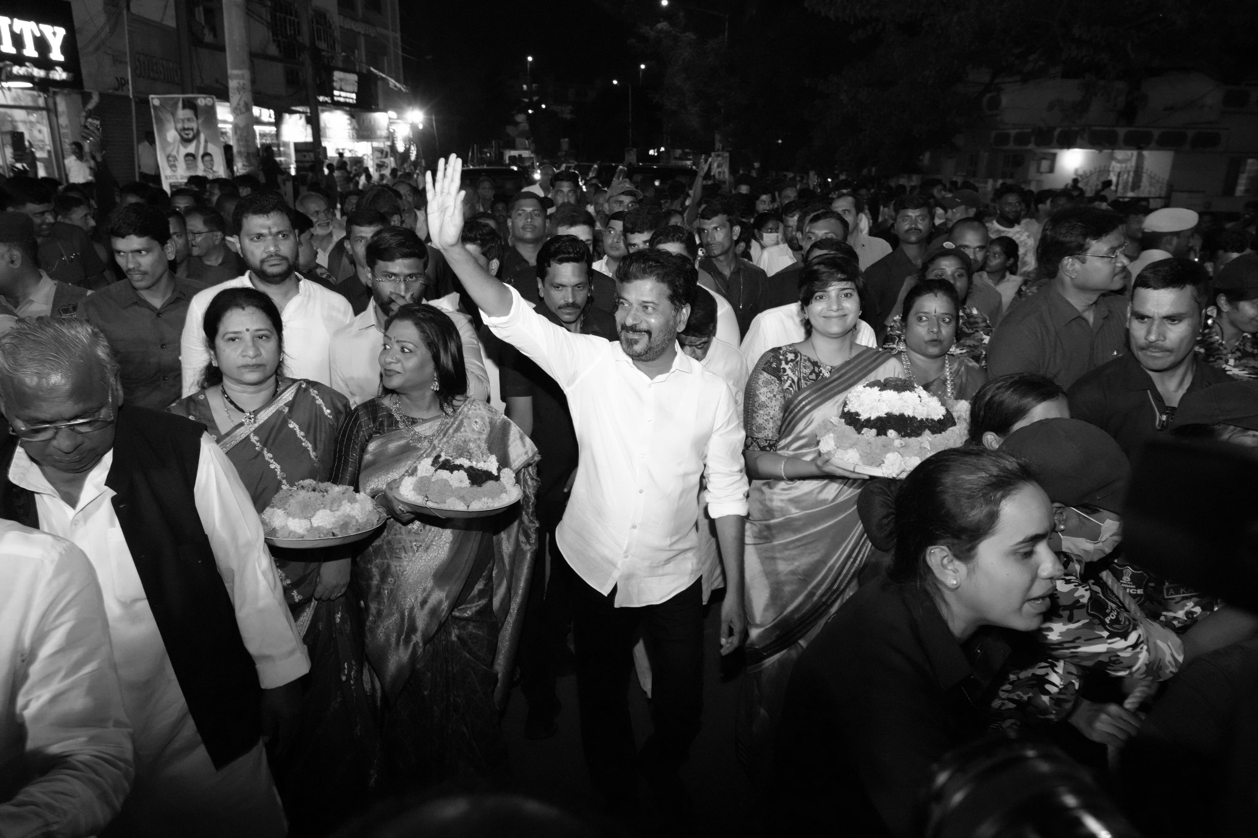 CM Revanth Reddy dedicates Bathukamma revived kunta to Hyderabad's future