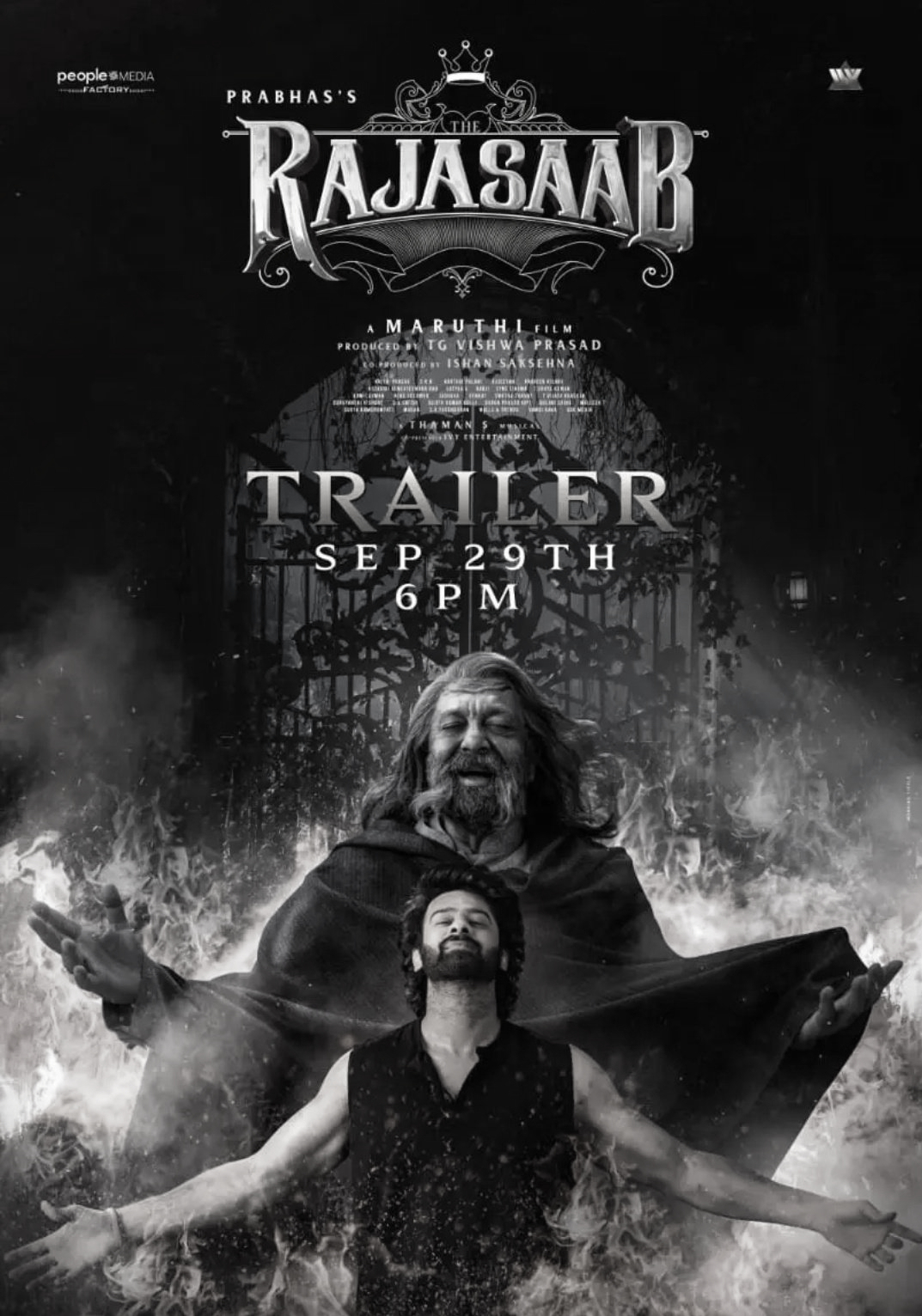 Prabhas’ The Raja Saab trailer to premiere today