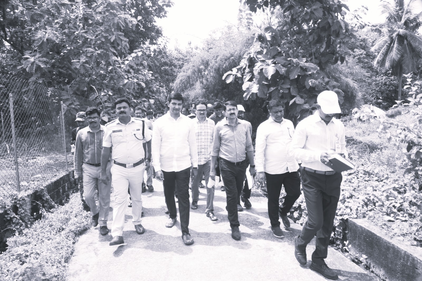 సీఎం పర్యటన ఏర్పాట్లను పరిశీలించిన మంత్రి కొండపల్లి