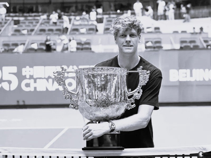 Jannik Sinner claims 21st career title