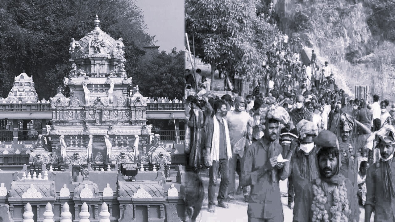 “Jai Bhavani” chants echo across Indrakeeladri hills