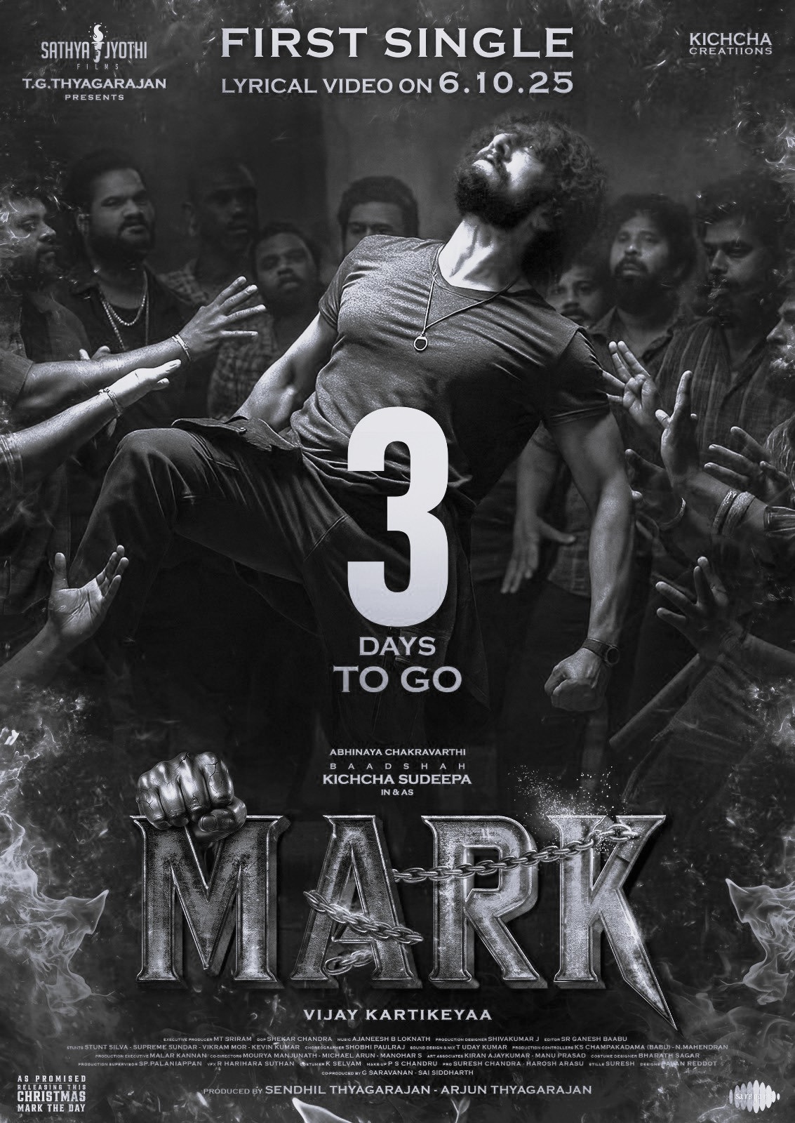 Mark by Kiccha Sudeep - First single to hit platforms on October 6
