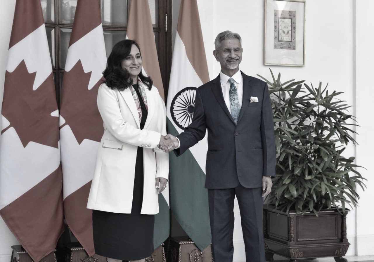 Canadian FM Anita Anand in Delhi for India-Canada reset