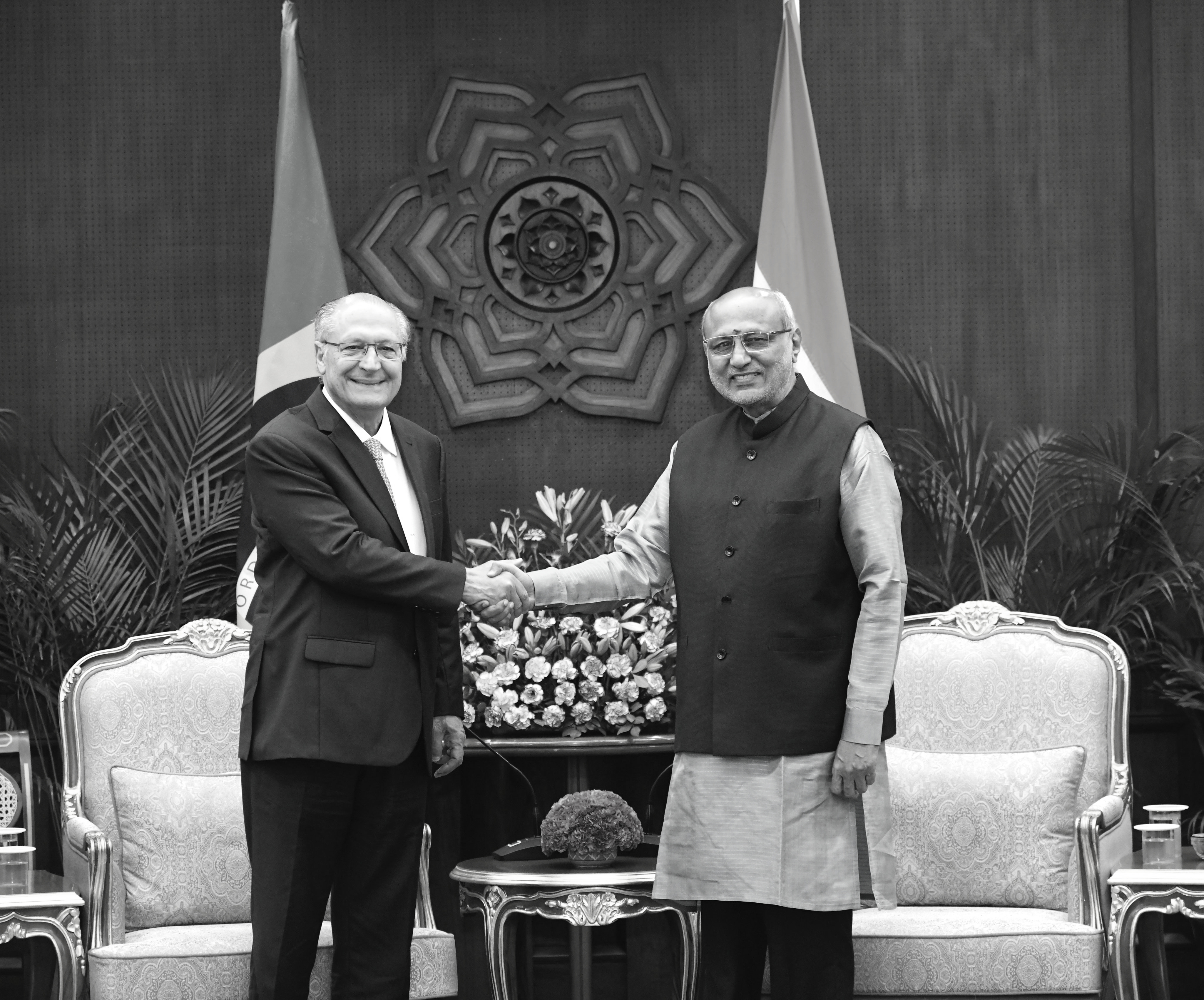 Brazilian VP Alckmin meets VP Radhakrishnan, focus on trade and technology