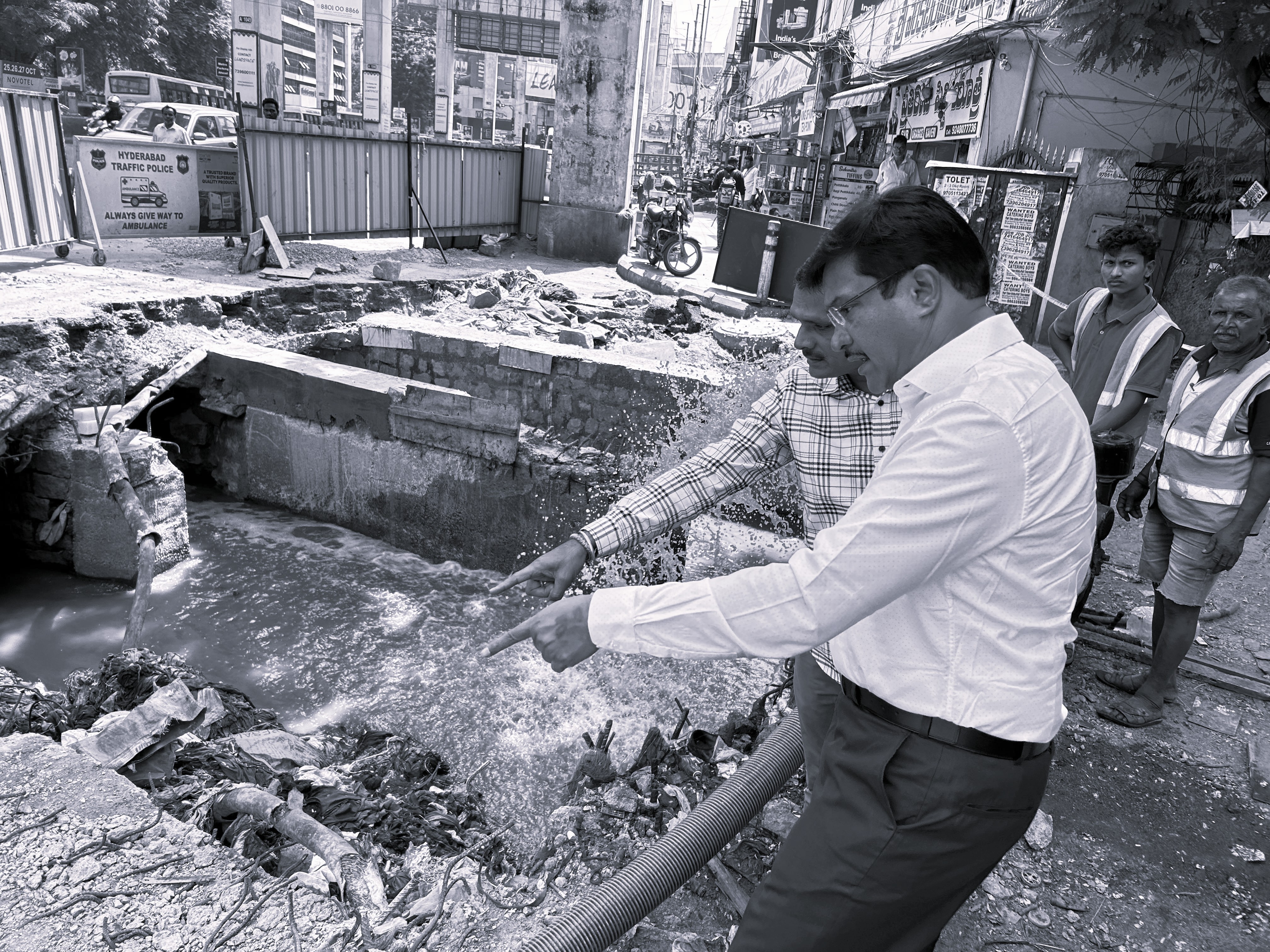 అమీర్పేట ముంపు సమస్యకు హైడ్రా పరిష్కారం