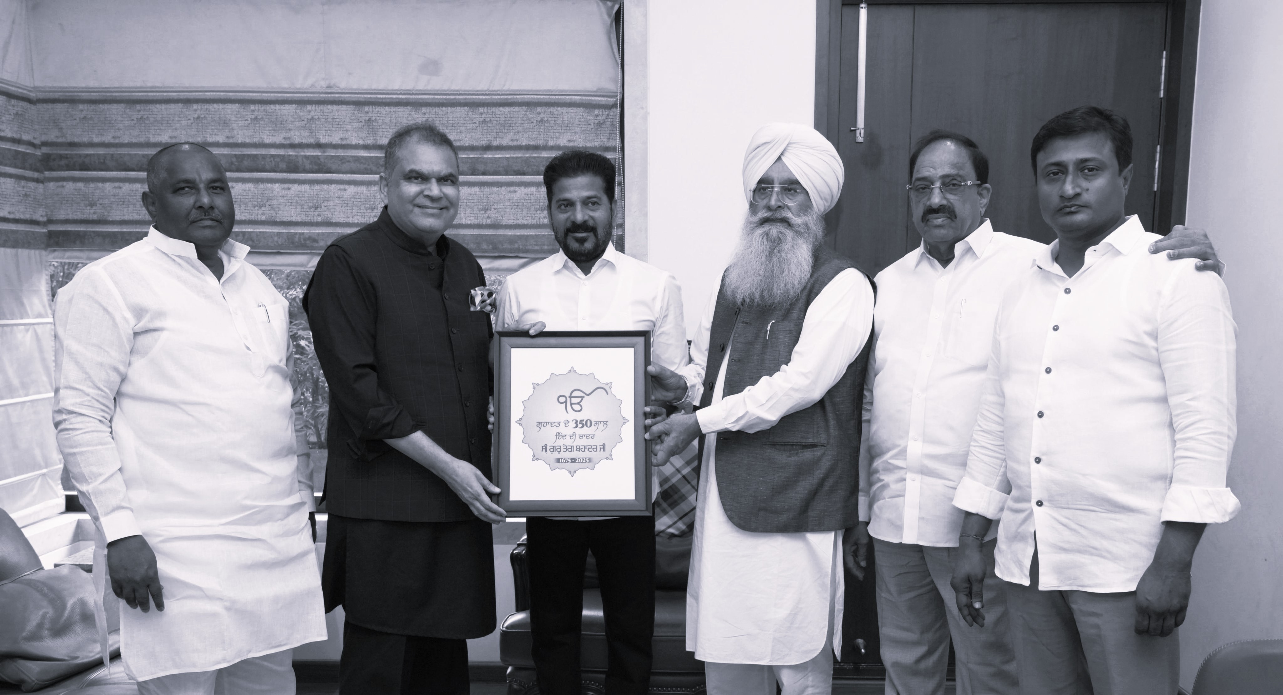 షహీది గురుపురబ్ ఉత్సవాల్లో పాల్గొనాలని సీఎం రేవంత్కు ఆహ్వానం