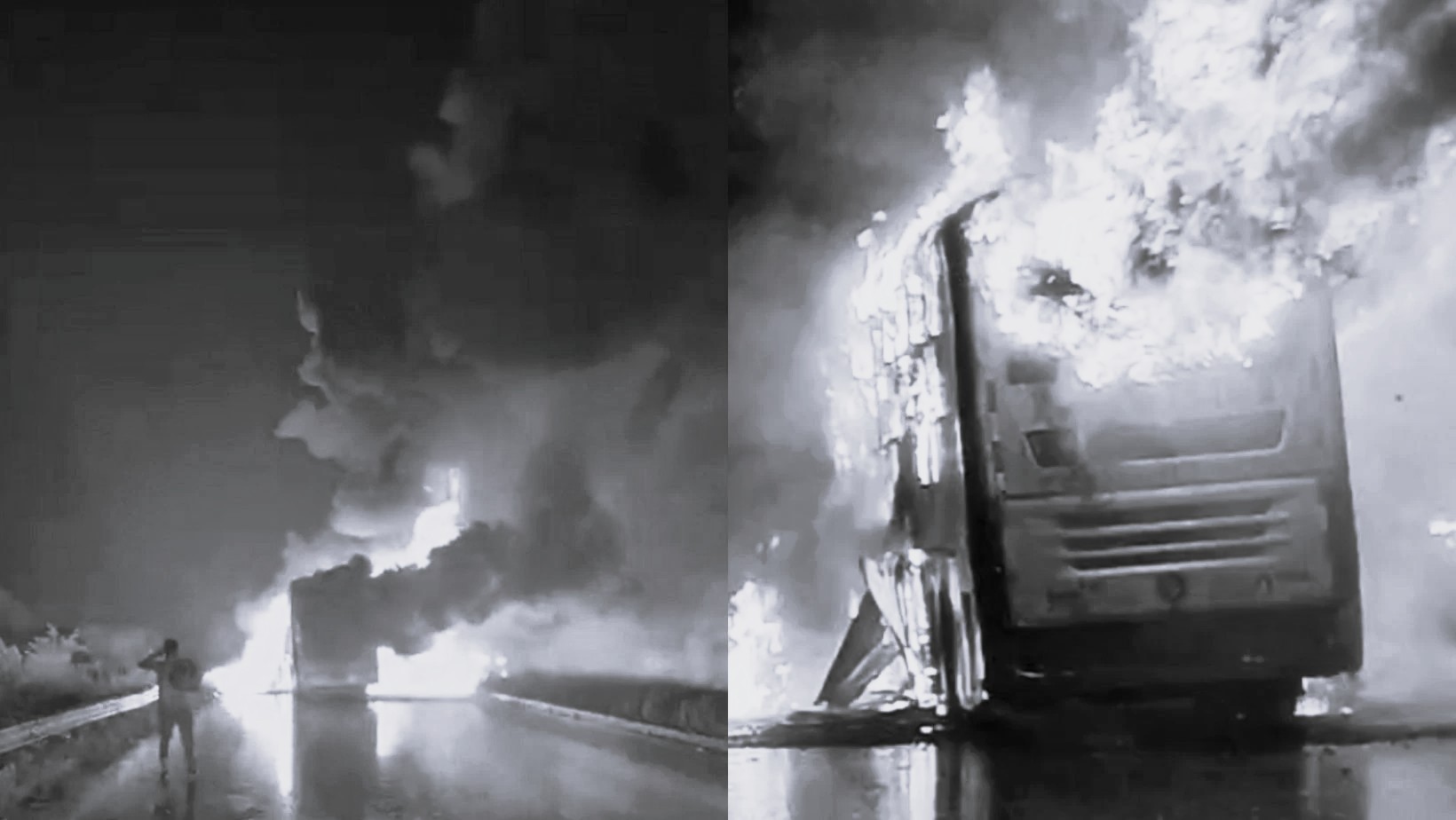 Andhra bus fire accident: Both bike-borne persons were drunk, say police