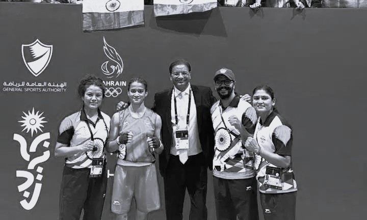 Beach wrestlers shine with triple gold