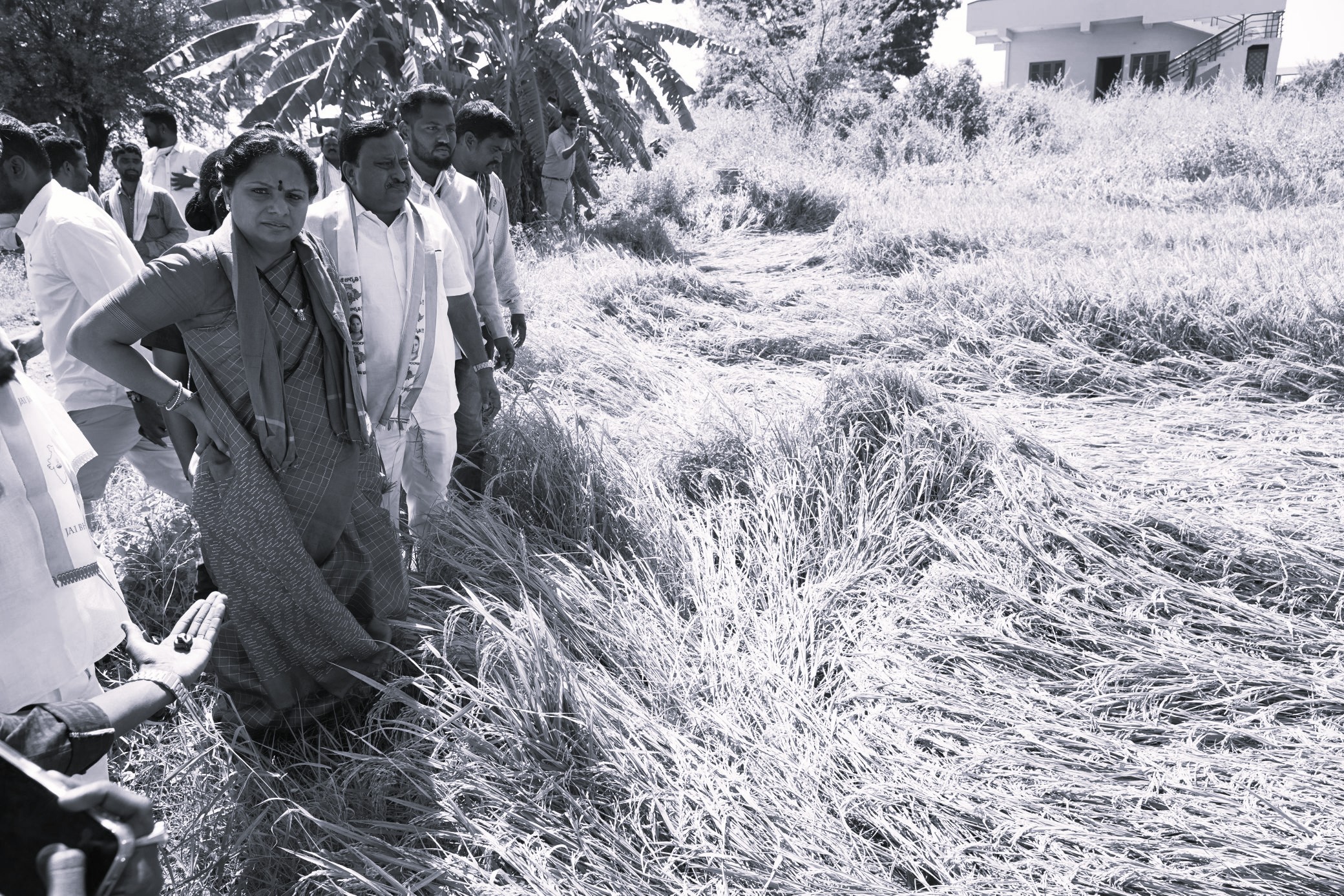 Kavita demands ₹50K/acre for flood-hit farmers
