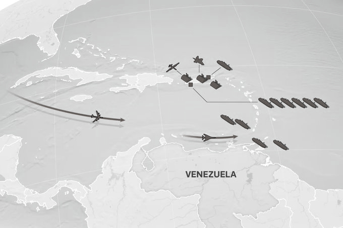 How the US is preparing a military staging ground near Venezuela