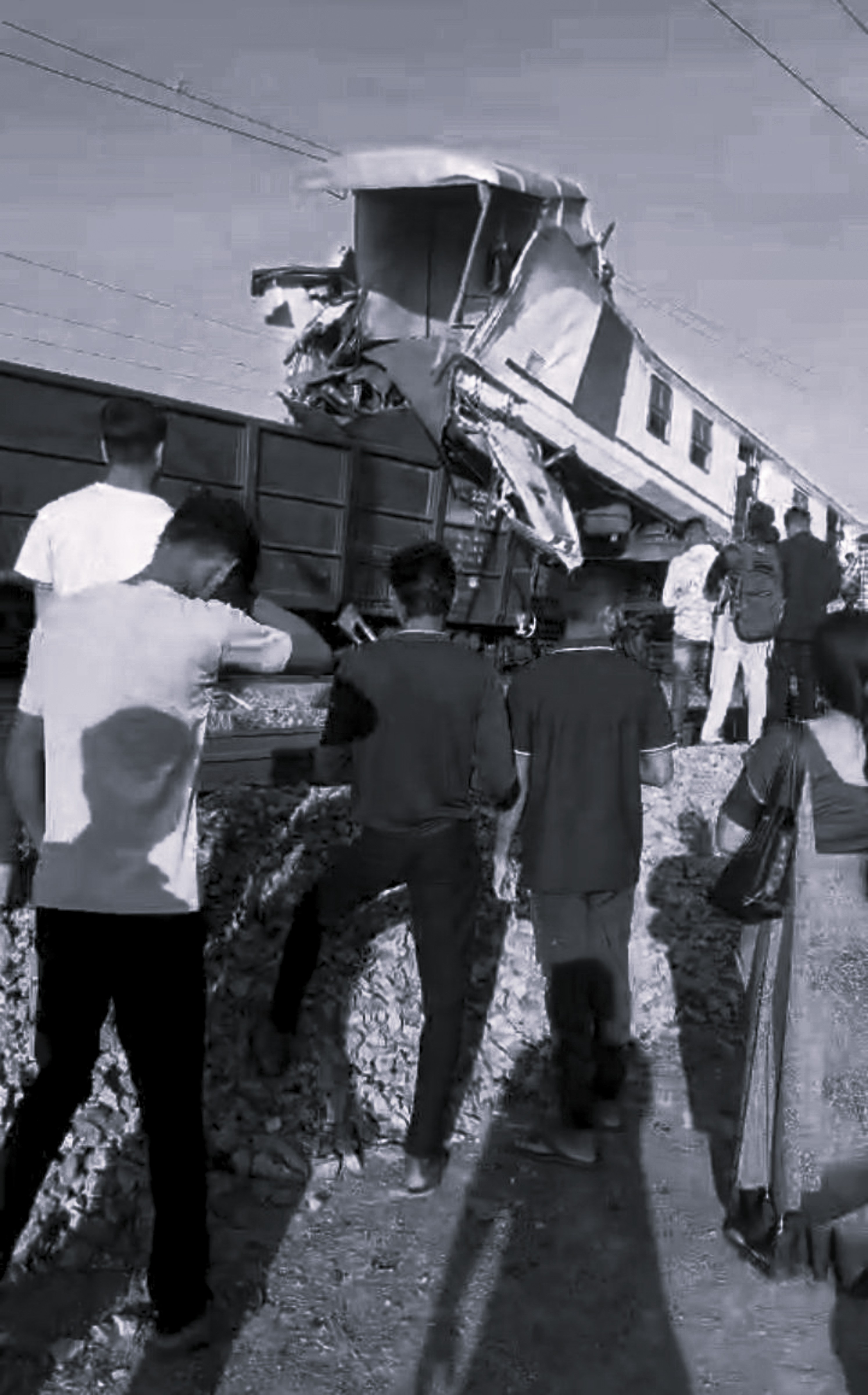 Bilaspur train tragedy - MEMU–Goods train collision kills eight, Kavach absence under lens