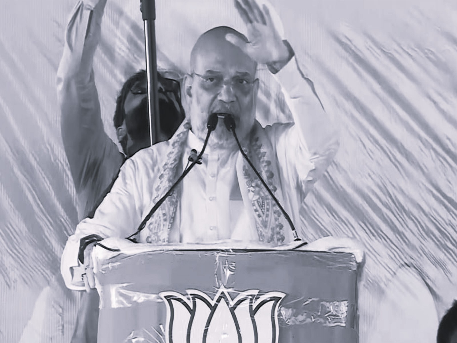 భారత్ బుల్లెట్లతో ఉగ్రవాదులకు సమాధానం ఇస్తాం:కేంద్ర మంత్రి అమిత్ షా