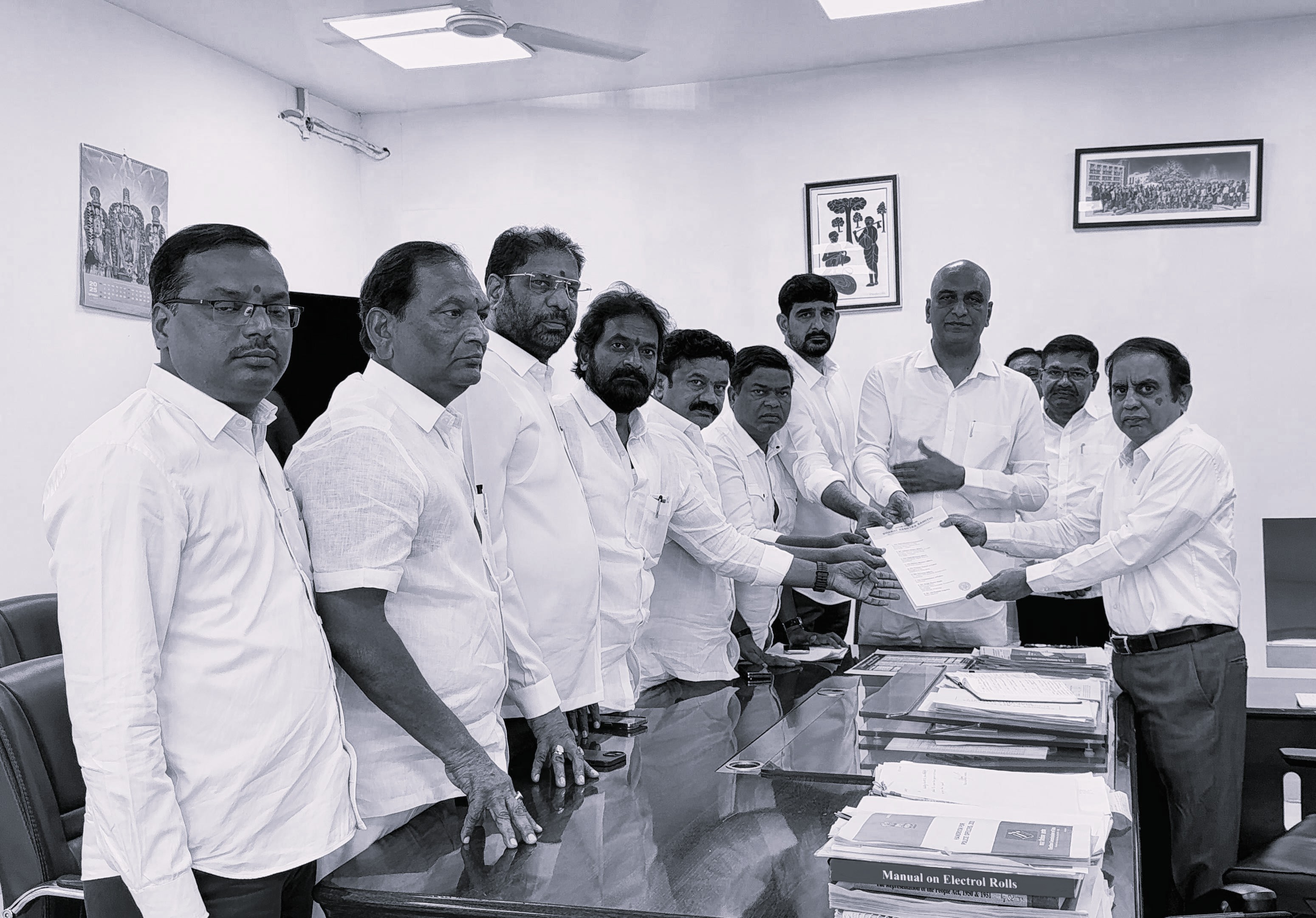 BRS files complaint with Election Commission over cash distribution in Jubilee Hills bypoll