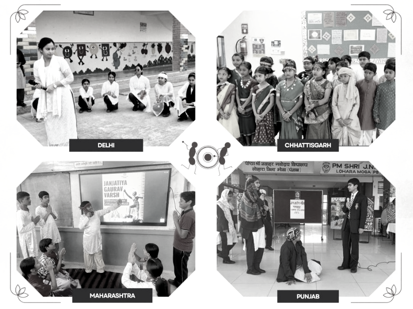 Students honour tribal icons through drama and Nukkad-Nataks across India