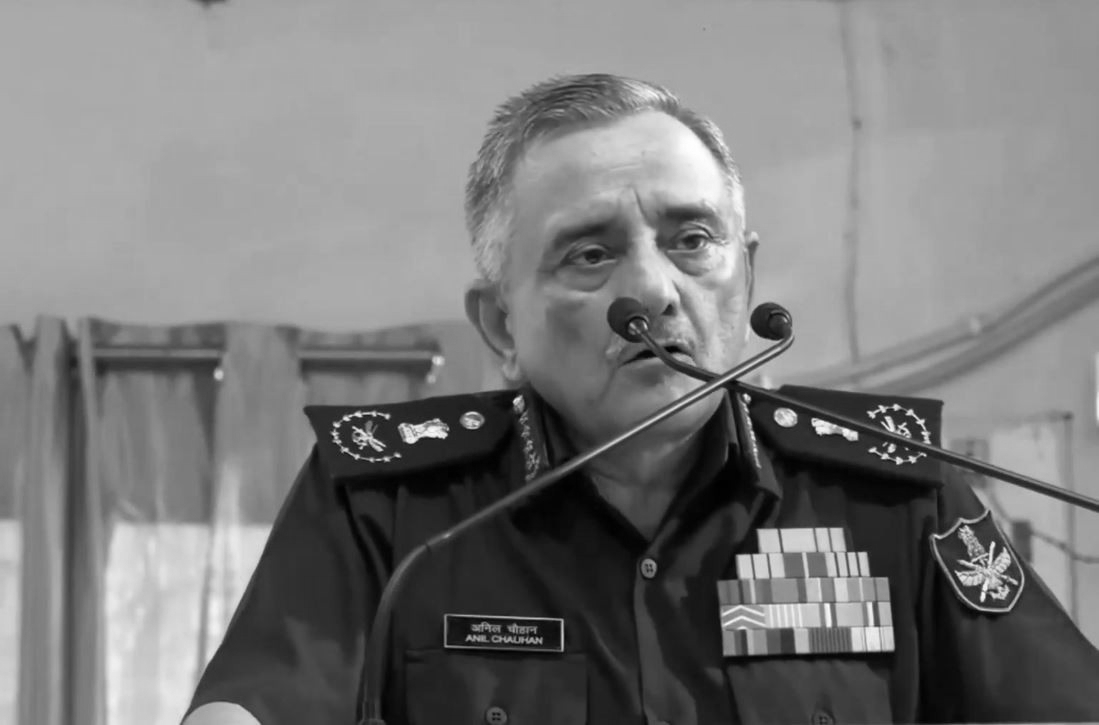 Chief of Defence Staff general Chauhan highlights Technology, AI, and space in future warfare