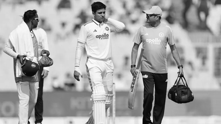 Shubman Gill hospitalised with neck injury, ruled out of first Test