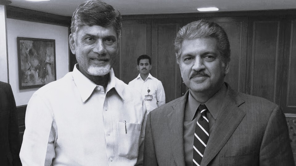 Chandrababu Naidu ‘Unstoppable in Development’: Anand Mahindra