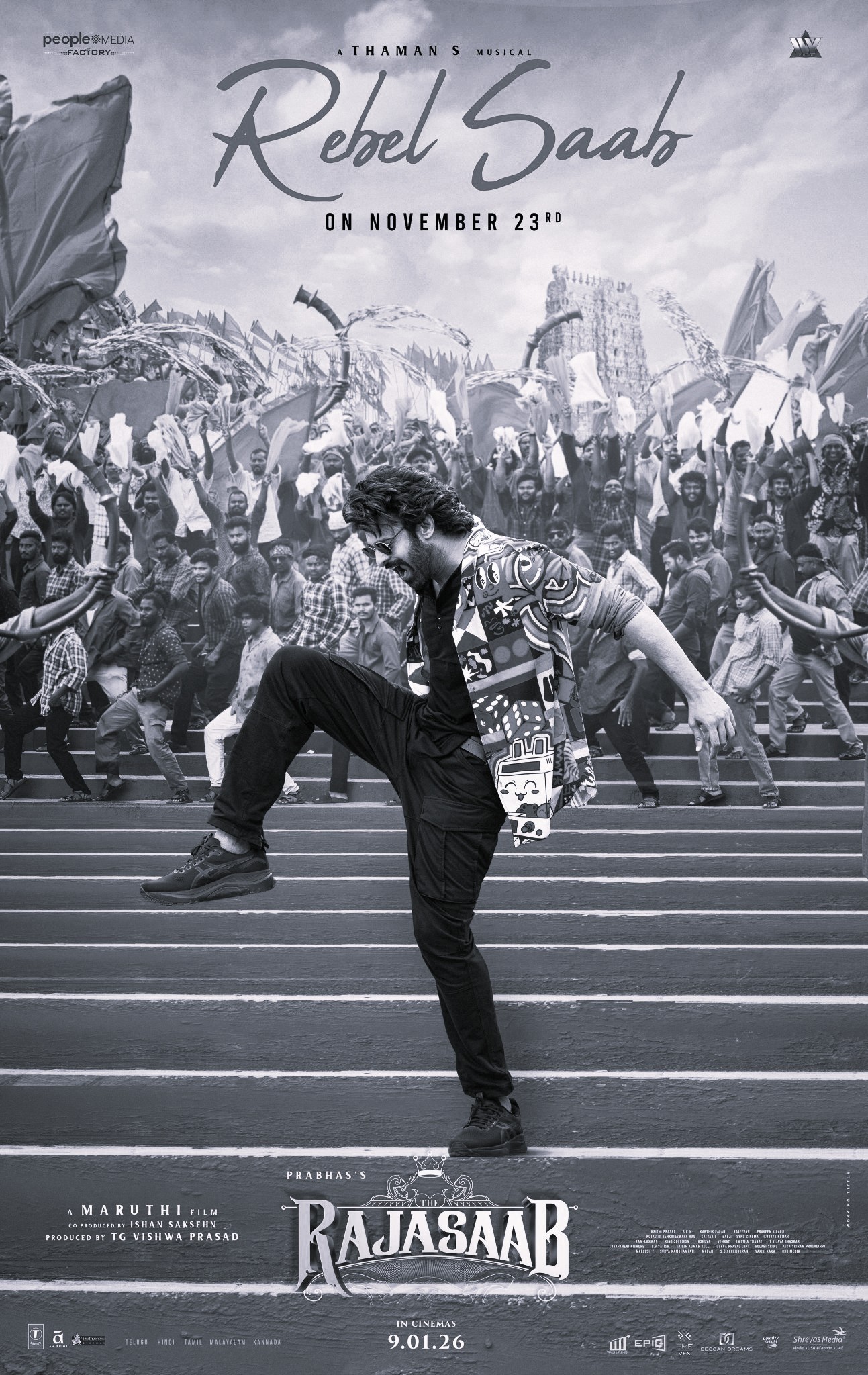 ‘The Raja Saab’ to release ‘Rebel Saab’ song tomorrow