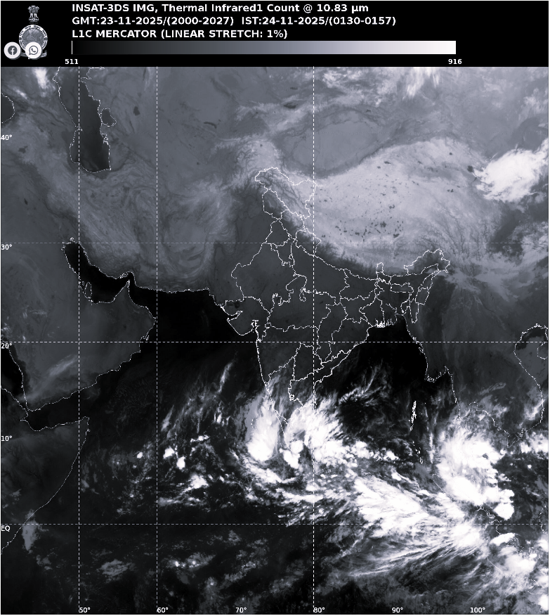 Cyclone Senyar: Tamil Nadu, Andhra Pradesh, Odisha on watch