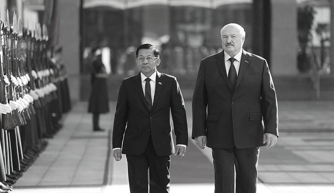 Belarus president visits military-led Myanmar ahead of disputed election