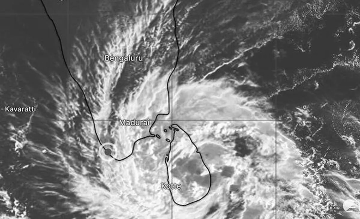 Cyclone Ditwah heads to South India after devastating Sri Lanka
