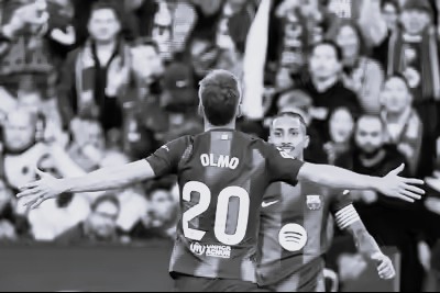 Barcelona come from behind to beat Atletico 3-1 as Dani Olmo suffers injury