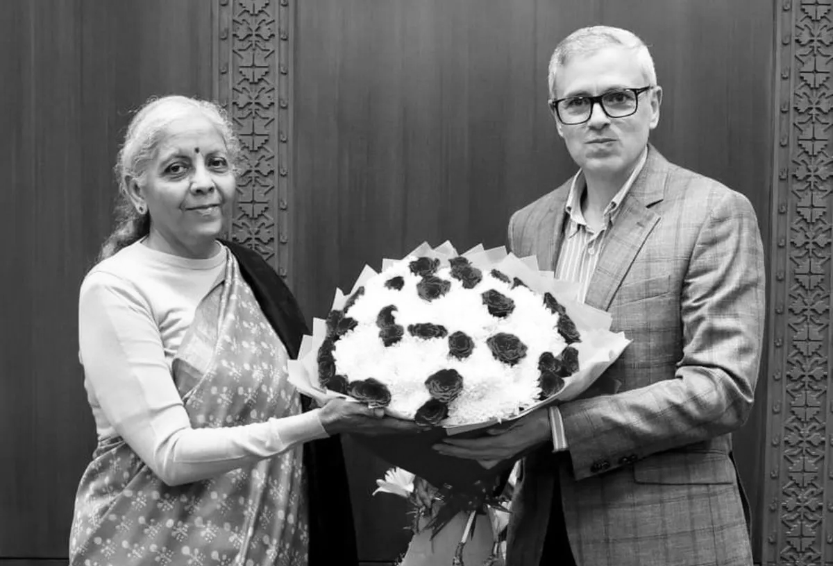 Sitharaman commends Omar Abdullah’s efforts to revive J-K economy