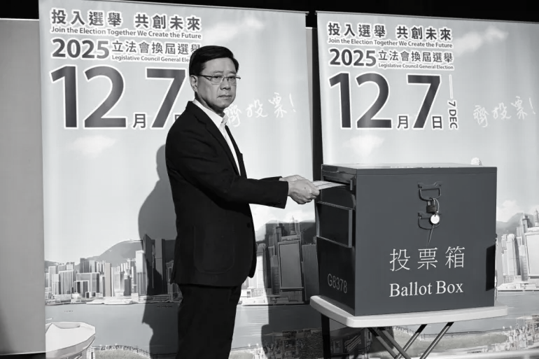 Hong Kong votes in legislative election after deadly fire