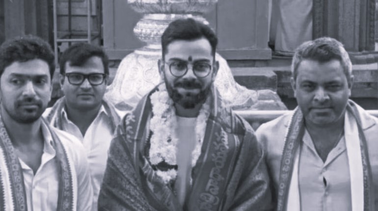అప్పన్న స్వామి సన్నిధిలో భారత క్రికెటర్లు
