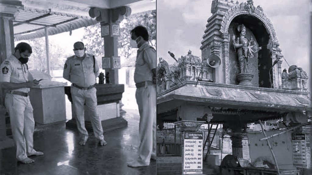 Temple EO suspended after being caught stealing Goddess’ ornaments