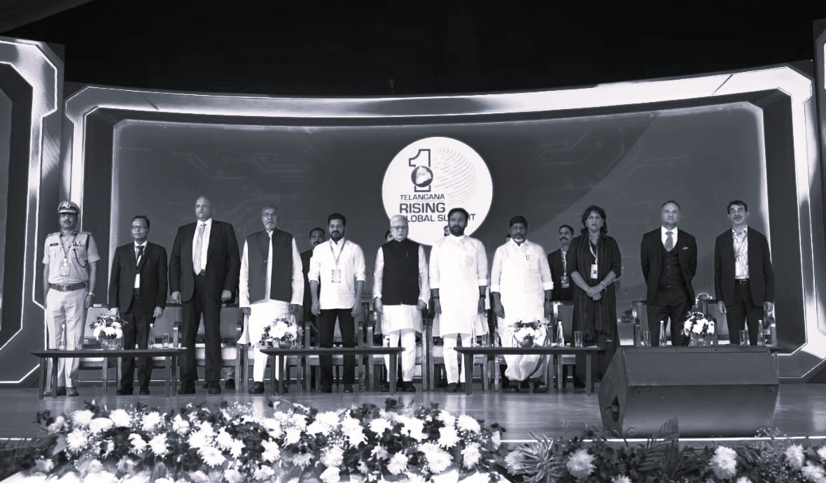 ఘనంగా ప్రారంభమైన తెలంగాణ రైజింగ్ గ్లోబల్ సమిట్