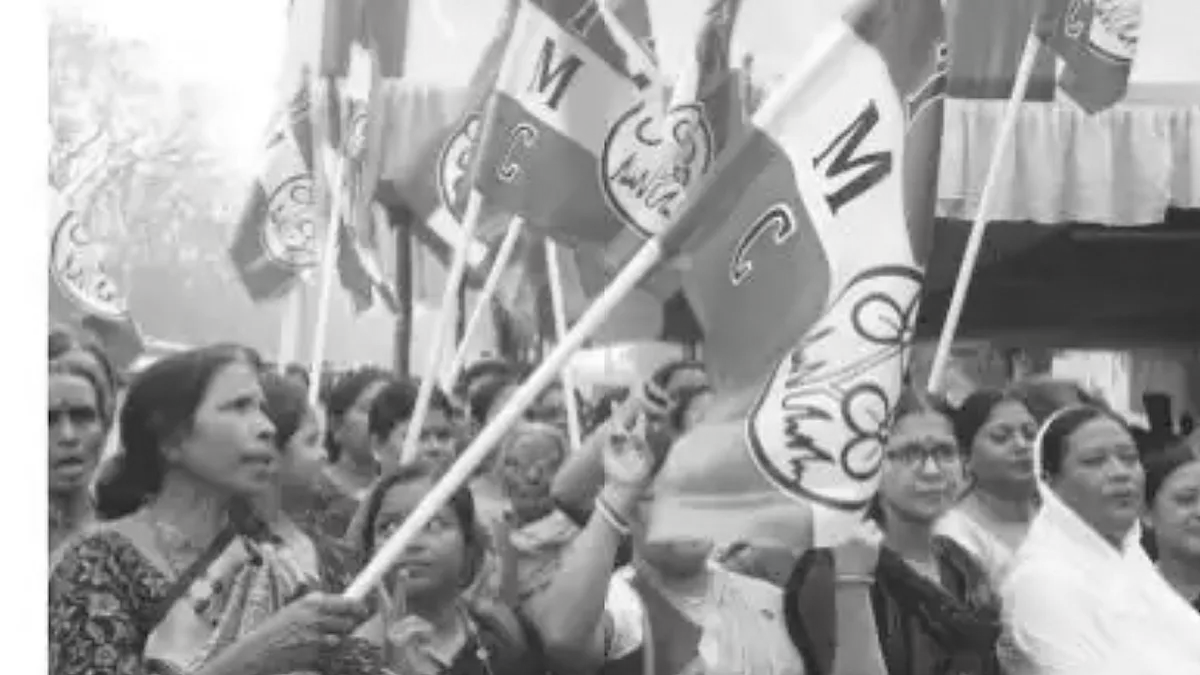 TMC women’s wing marks 79th Constituent Assembly Anniversary with rally in Kolkata