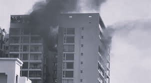 Fire breaks out at residential building on Visakhapatnam’s RK beach road