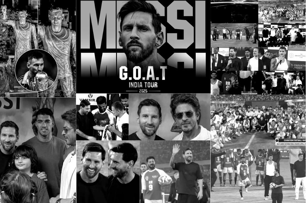 Messi’s GOAT India Tour: Messi’s messy Kolkata chaos to Hyderabad heartthrob magic