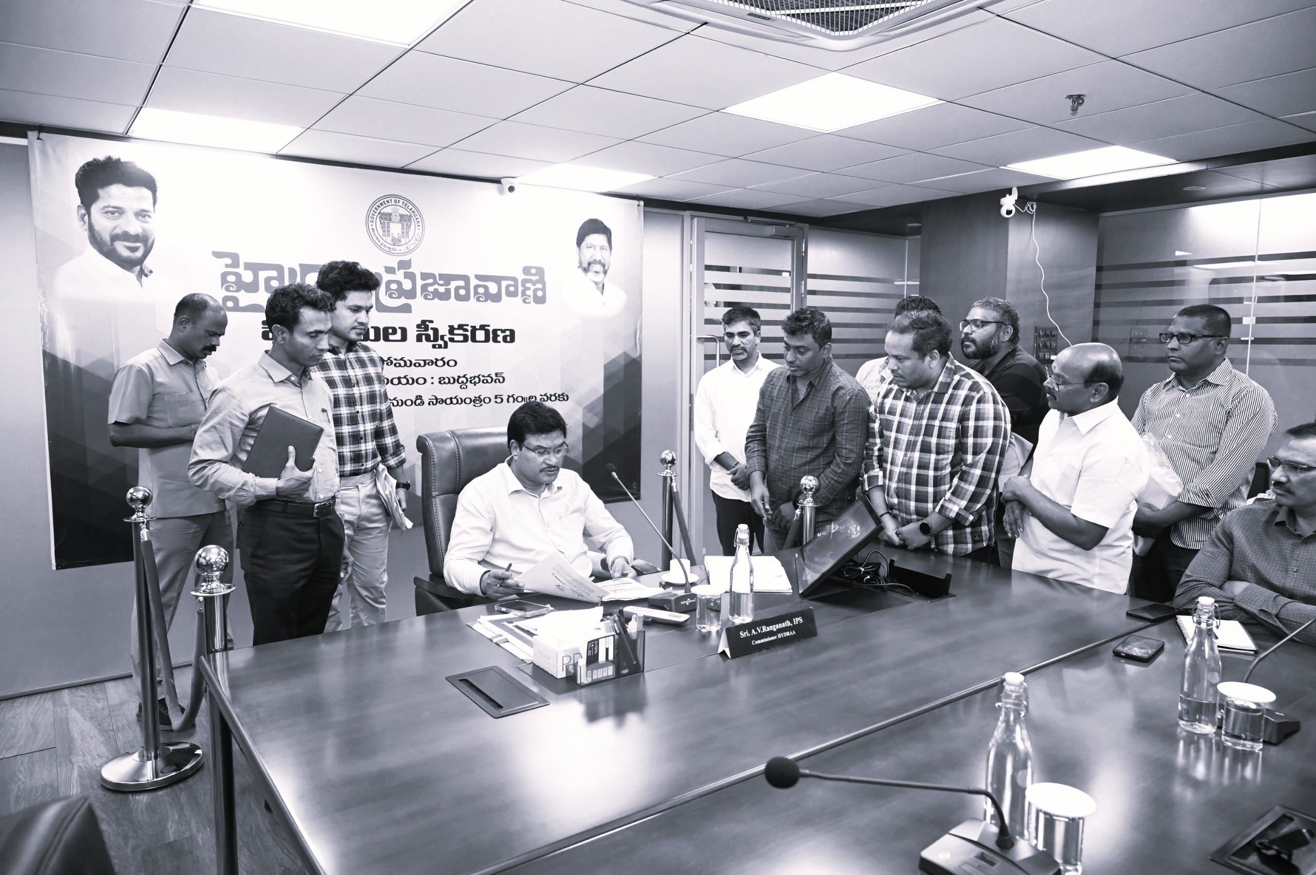 46 complaints filed on Hydraa Prajavani over encroachments and environmental concerns