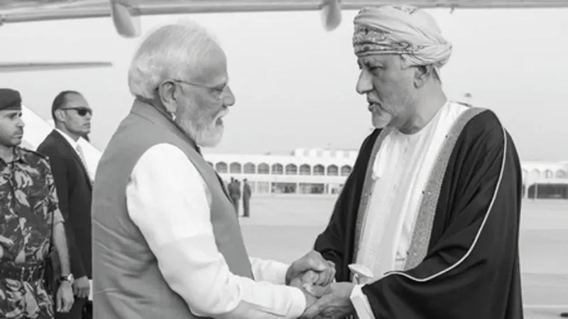 Modi received at Al Baraka Palace, India-Oman ties get a boost