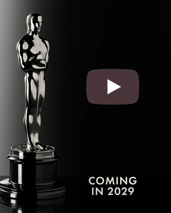 Oscar Awards to stream free on YouTube from 2029 as ABC retains historic 100th ceremony in 2028