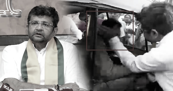 Mumbai BJP MLA Parag Shah slaps auto driver during protest against illegal hawking, traffic violations
