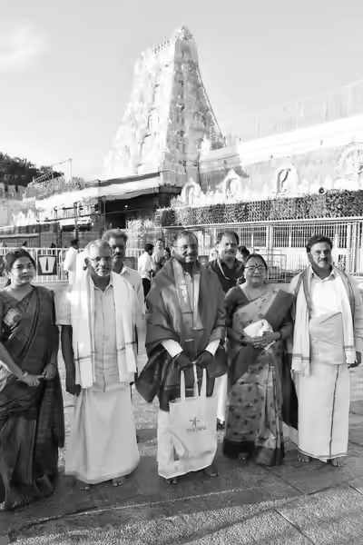 ISRO Chairman offers special prayers at Tirumala ahead of major satellite launch