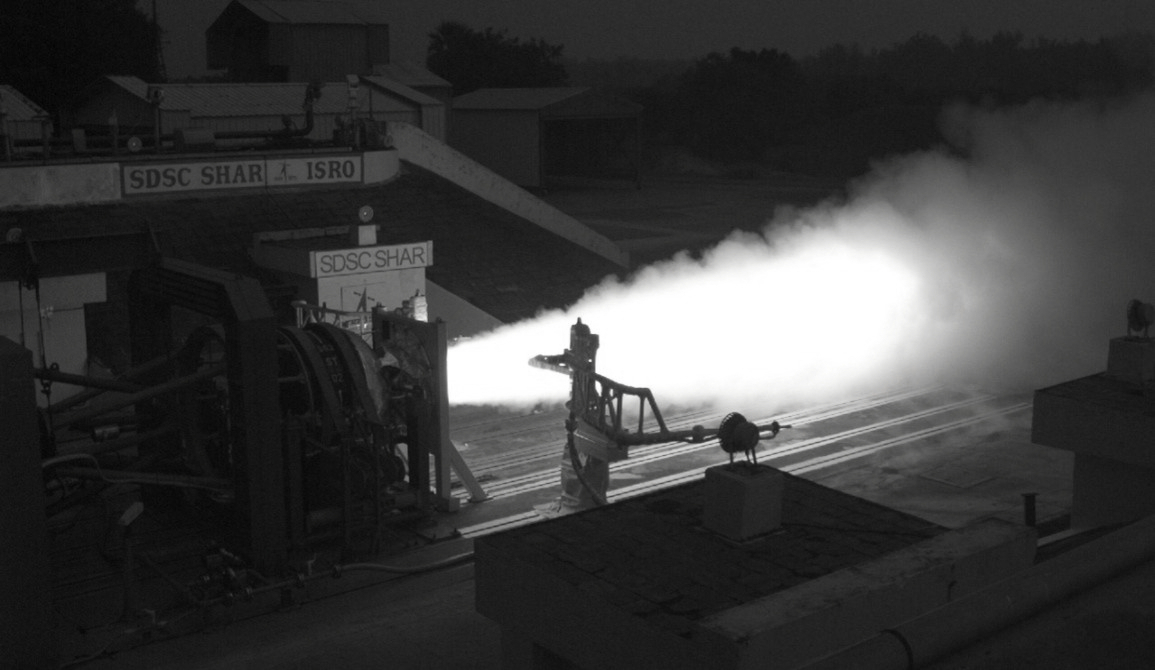 ISRO conducts static fire test of upgraded SSLV third stage