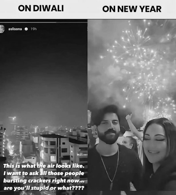 Bollywood’s double standard? Sonakshi Sinha criticised for Sydney fireworks
