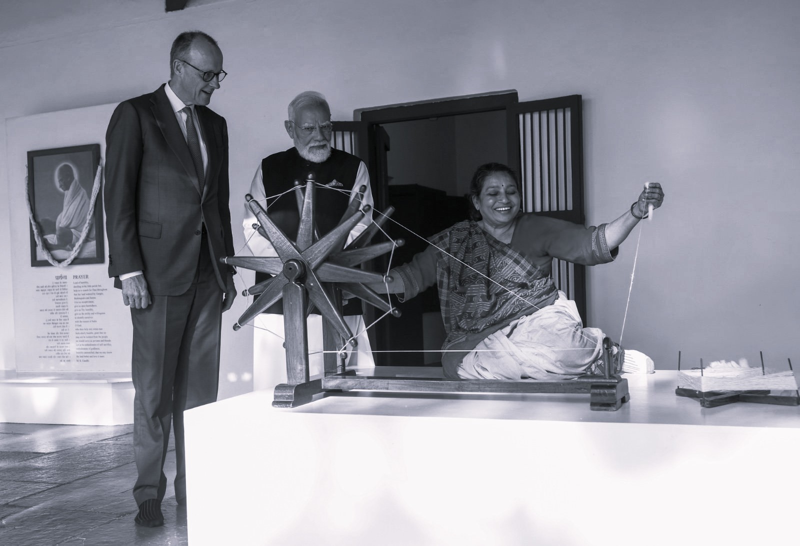 భారత పర్యటనలో జర్మన్ ఛాన్సలర్ ఫ్రెడ్రిక్ మెర్జ్
