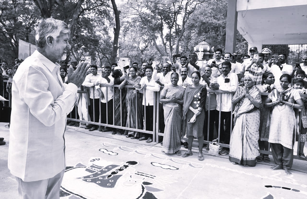 Naravaripalle Welcomes CM Chandrababu Naidu for Sankranti, Projects and Community Interaction