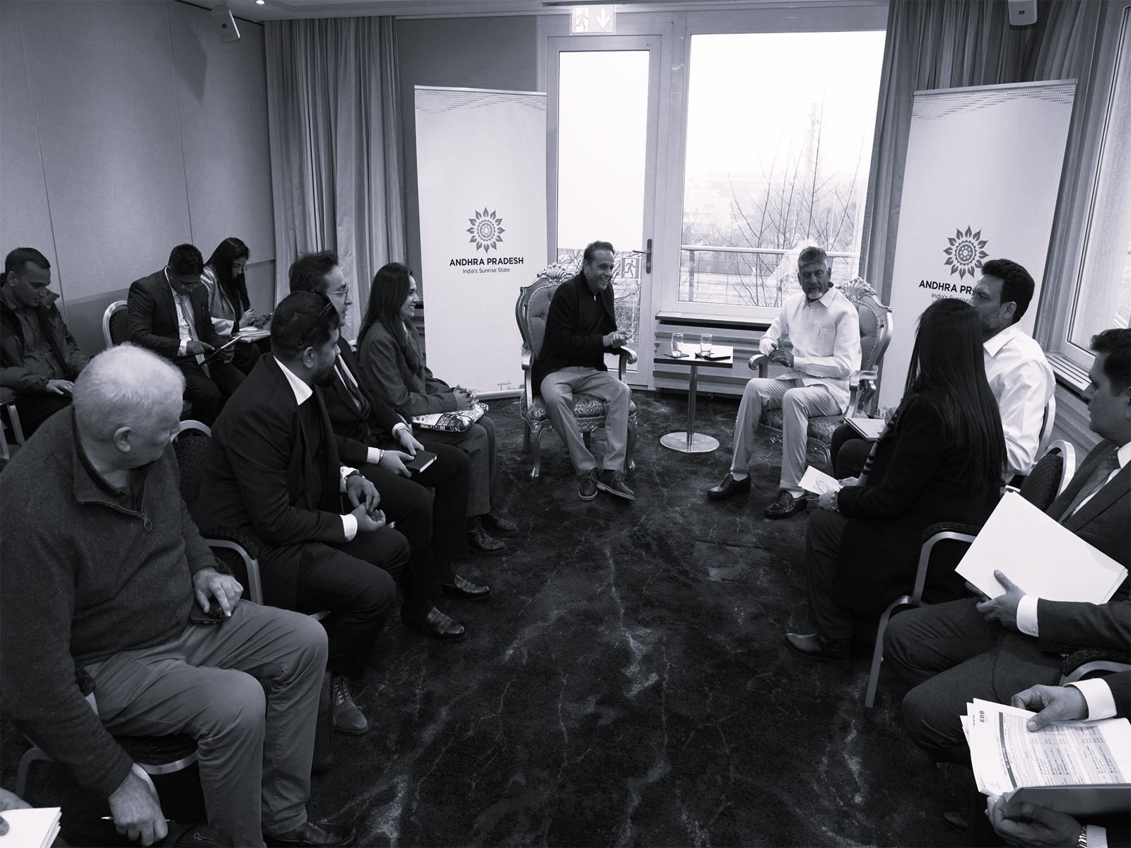 Andhra Pradesh Aims for AI Leadership: Chandrababu in Key Davos Talks