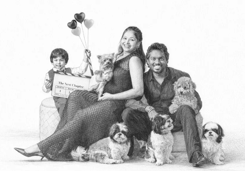 Director Atlee and wife Priya Mohan announce second pregnancy