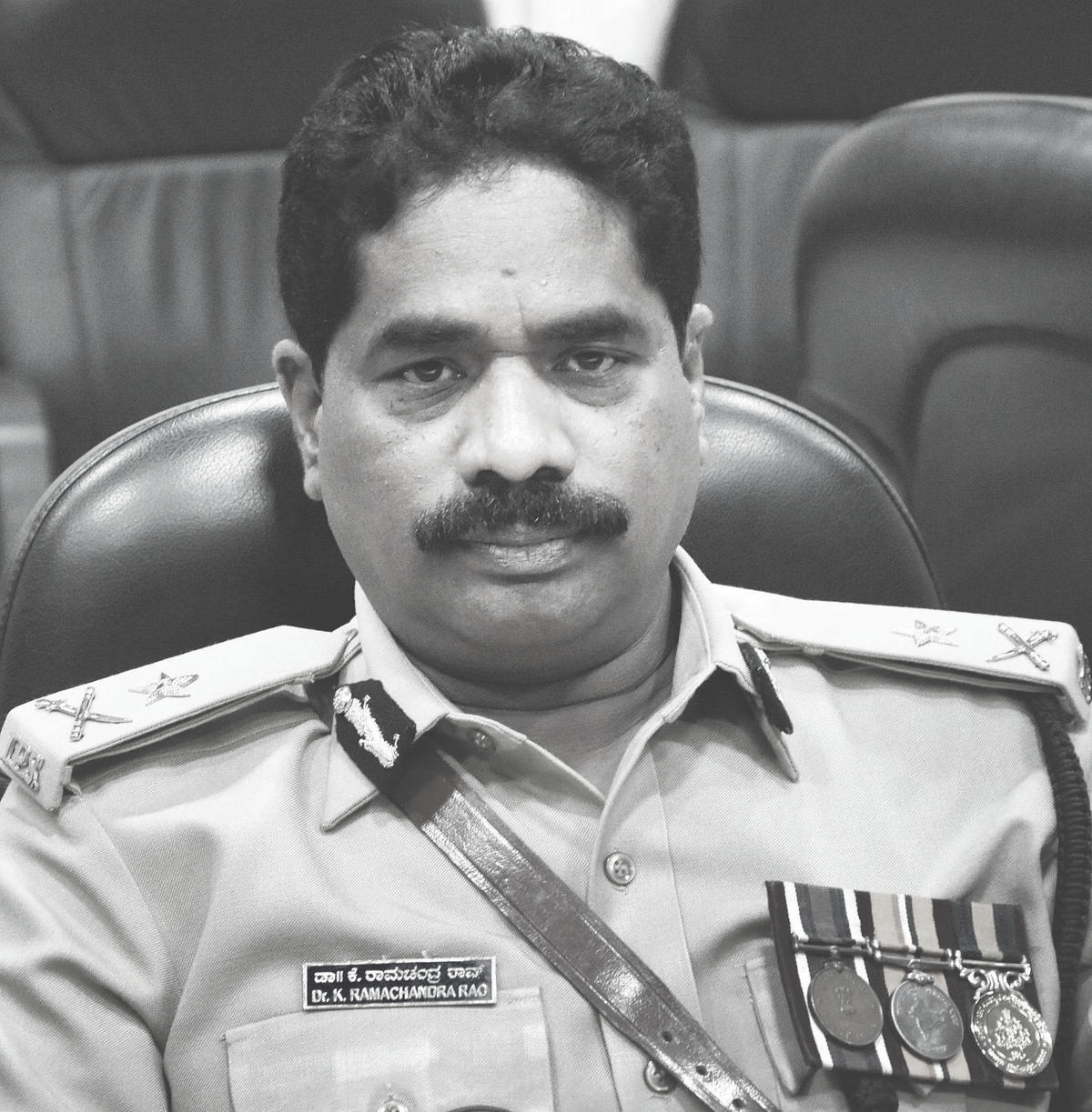 Karnataka govt suspends DGP Ramachandra Rao