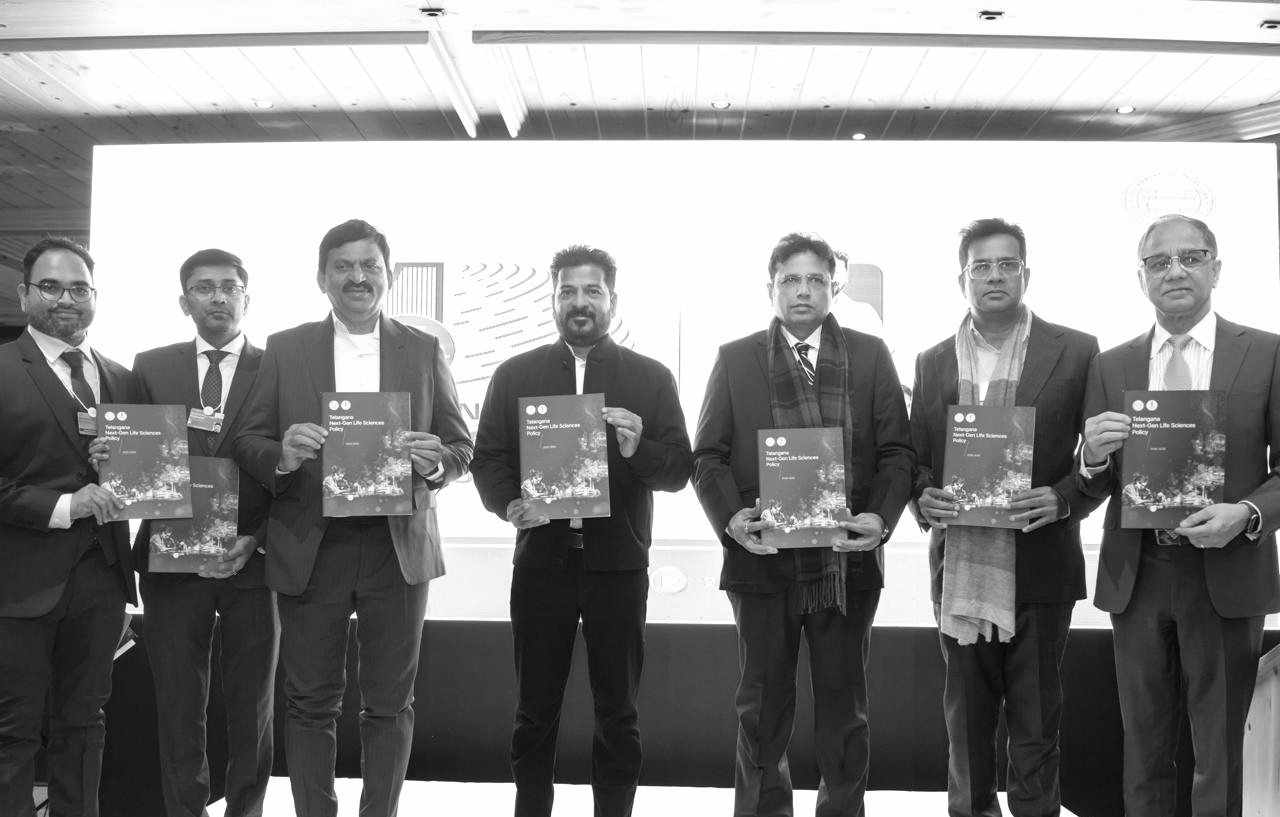 Telangana Expands Industrial Push at Davos, Andhra Takes Swarna Andhra Brand Global