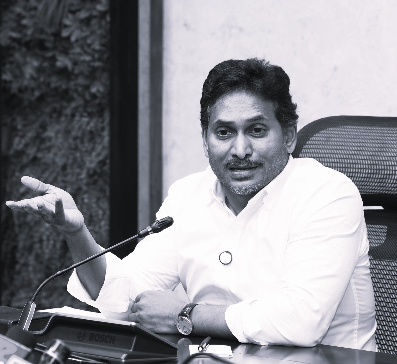 Land Survey Controversy: Jagan Alleges Credit Misuse by CM