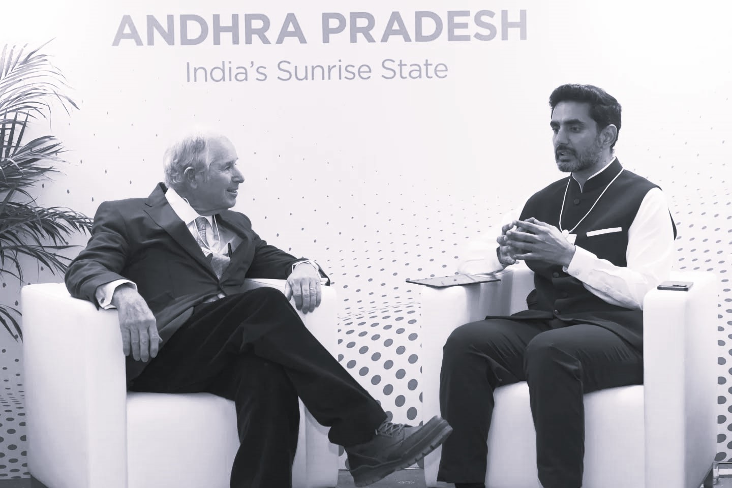 Lokesh Courts Mega Investments: Blackstone Meets New Andhra Vision